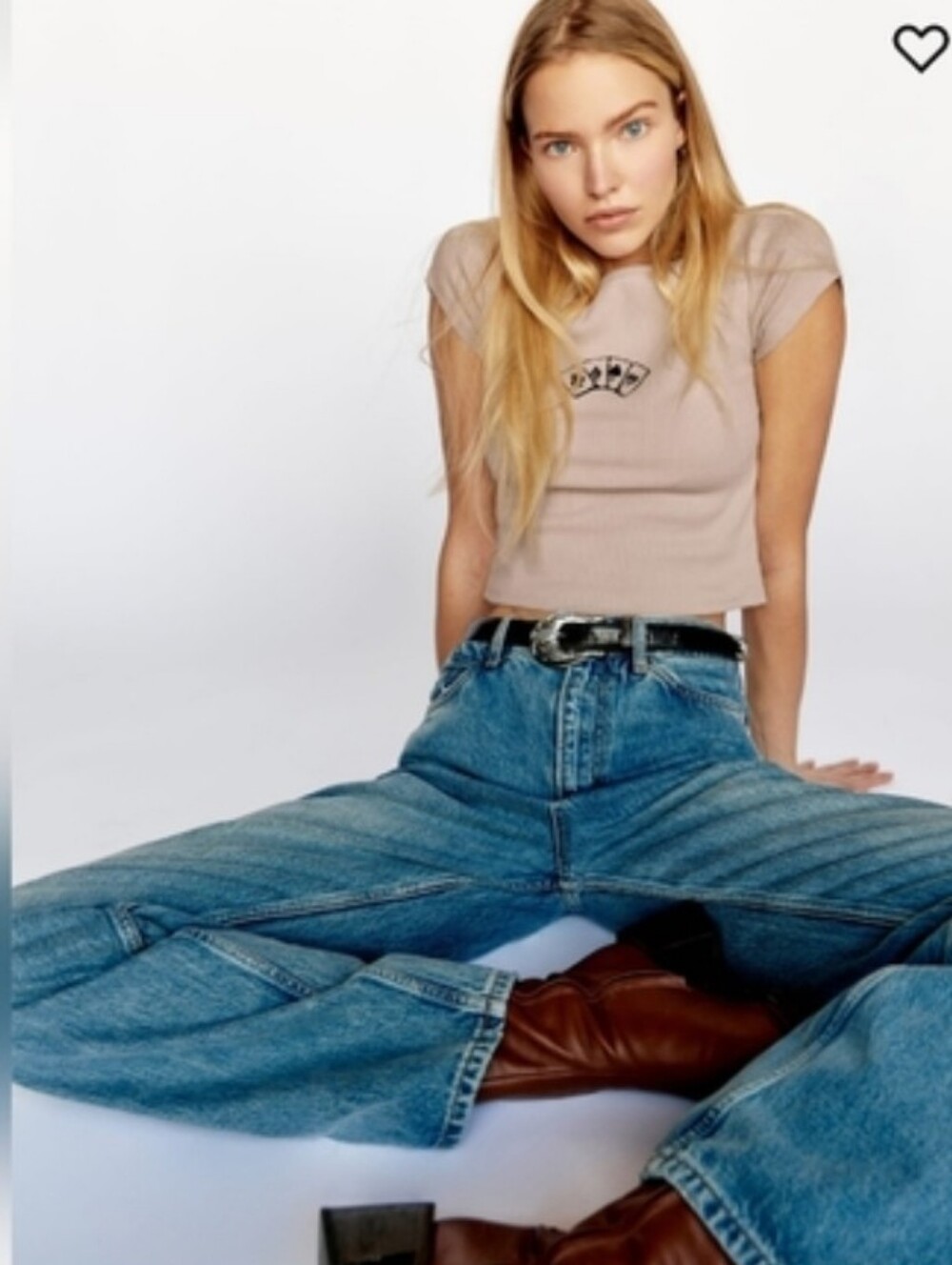 REFORMATION MUSE TEE PLAYING CARDS